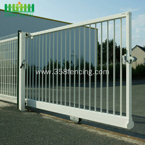 PVC Coated Galvanized Welded Sliding Gates Fence Gate